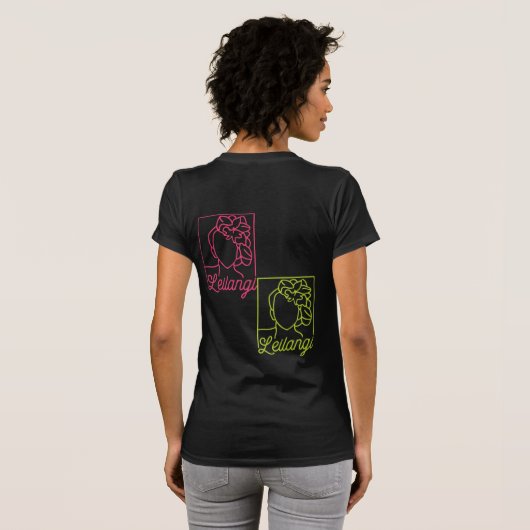 T-Shirt "Double Trouble" in 2 Farben (Schwarz voll)