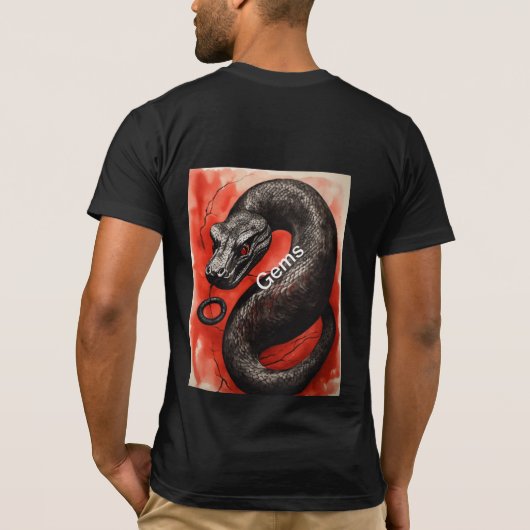 T - SHIRT _Dragan Design Modenschau (Rückseite)