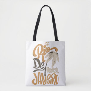 T-Shirt Druck Rio de Janeiro Tasche