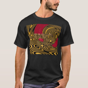 T-Shirt dunkles Wang Wang