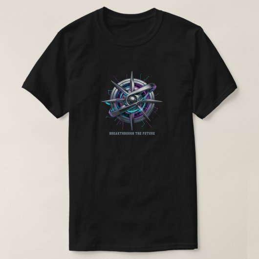 T-SHIRT DURCHBRICHT DIE ZUKUNFT (Design vorne)