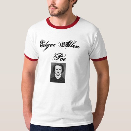 T-Shirt Edger-Allens Poe (Vorderseite)