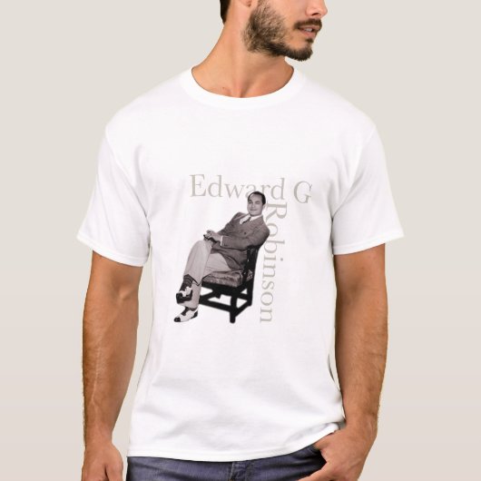 T-Shirt Edward G Robinson (Vorderseite)