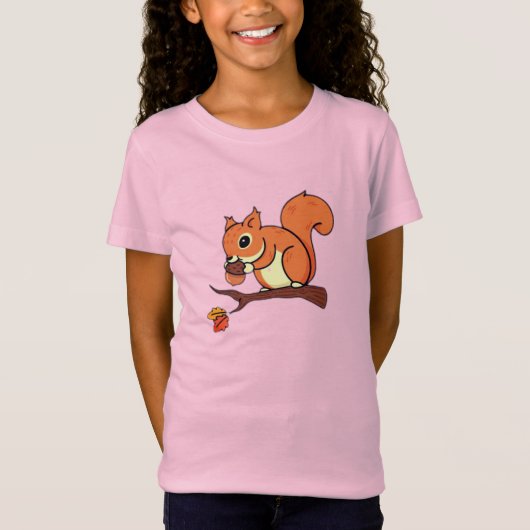 T-Shirt Eichhörnchen (Vorderseite)