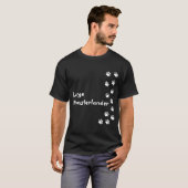 T - Shirt einfügen - eigene Namen oder Hunderasse  (Vorne ganz)