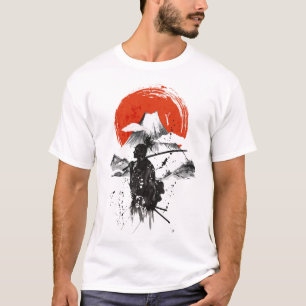 T - Shirt "einsam samurai"