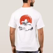 T - Shirt "einsam samurai" (Rückseite)