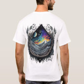 T - Shirt, einsam T-Shirt (Rückseite)