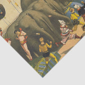 T-SHIRT Elefant-Akrobaten Seidenpapier (Ausschnitt)