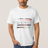 T - Shirt Elektromagnetische Frequenzeigenschaften (Vorderseite)