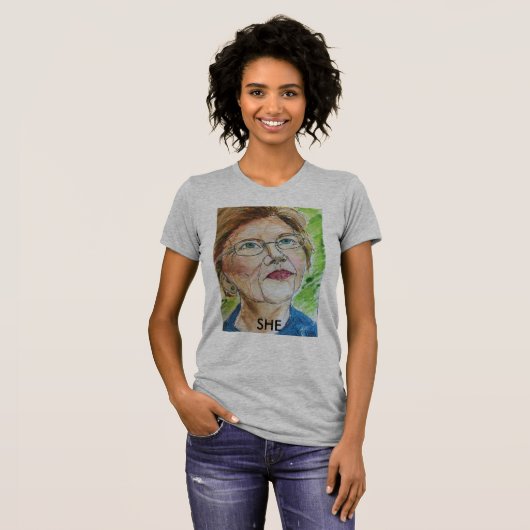 T - Shirt Elizabeth Waren (Vorne ganz)