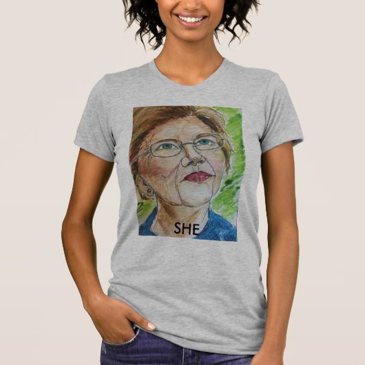 T - Shirt Elizabeth Waren (Vorderseite)