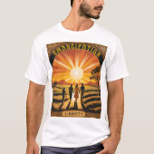 T - Shirt "Emanzipation Sunrise" - Feiern Sie die  (Vorderseite)