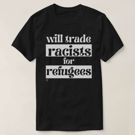 T - Shirt "ENDE RACISM 2" (Design vorne)