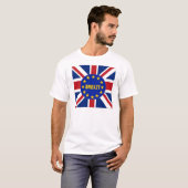T - Shirt England Flagge EU Brexit (Vorne ganz)