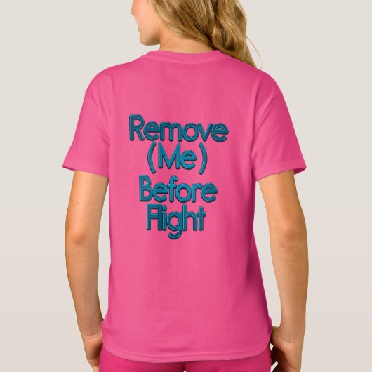 T - Shirt entfernen (Rückseite)