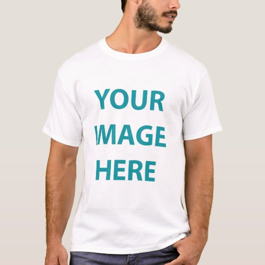 T - Shirt-Entwurf mit Ihrem eigenen Bild oder T-Shirt (Vorderseite)