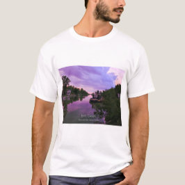 T - Shirt - Erie Canal bei Sunset