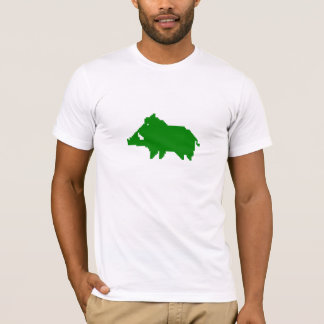 T-Shirt erwachsenes - Wildschwein der Ardennen