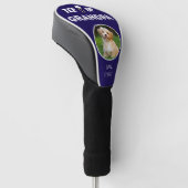 T-Shirt es bis Großvater Custom Haustier Foto Vate Golf Headcover (angewinkelt)