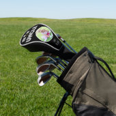 T-Shirt es oben Uncle Custom Foto Vathers Day Blac Golf Headcover (In SItu)