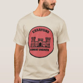 T-Shirt Essayons Combat Engineer Abzeichen Tee (Vorderseite)