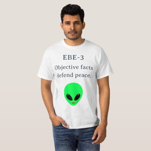 T-shirt — ET for peace (Vorne ganz)