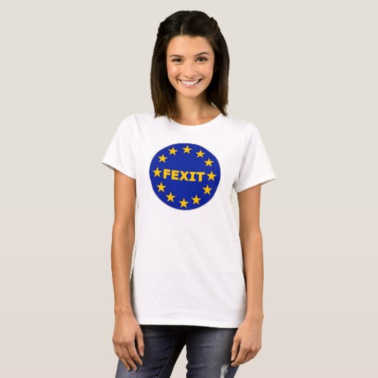 T - Shirt EU Fexit (Vorne ganz)