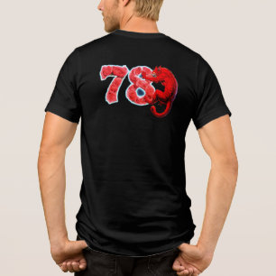 T-Shirt Evil Cat Rebellion78  Tri-Blend Shirt