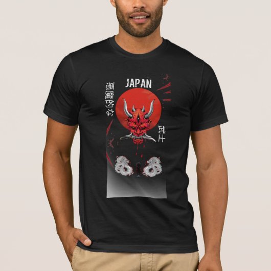 T-Shirt Evil Samurai (Vorderseite)