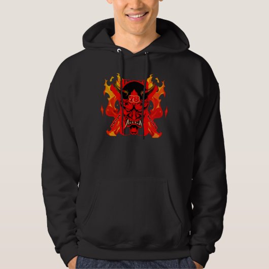 T-Shirt Evil Samurai  Hoodie (Vorderseite)