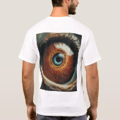T Shirt Eye and Junge Designer (Rückseite)