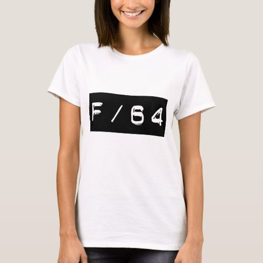 T-Shirt F/64 (Vorderseite)