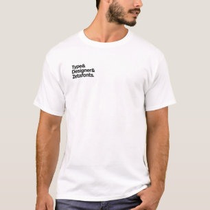 T-Shirt (F) - Zetafonts Type&Designer&Zetafonts