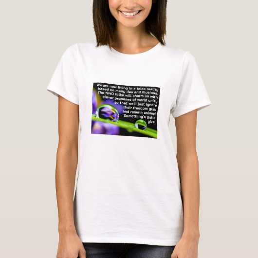 T - Shirt "False Reality (light)" (Vorderseite)
