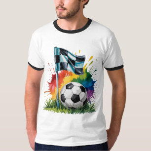 T-Shirt-Familien-Fußball-T-Shirt T-Shirt