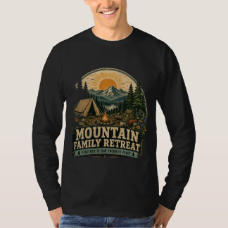 T-Shirt Familien-Rückzug in die Berge