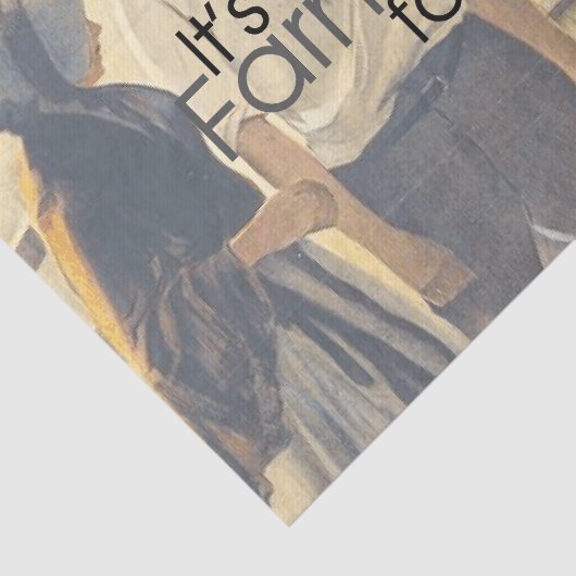 T-SHIRT Farm Life Seidenpapier (Ausschnitt)