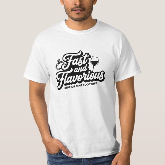 T-Shirt - Fast and Flavorious Series (Vorderseite)