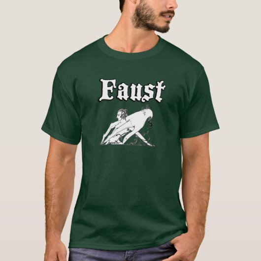 T-Shirt Faust-Entwurfs-II (Vorderseite)