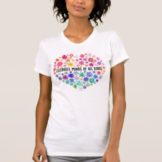 T-Shirt 'Feiern Sie Köpfe aller Art'
