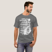 T - Shirt Finnlands Funland Listen-4 (Vorne ganz)