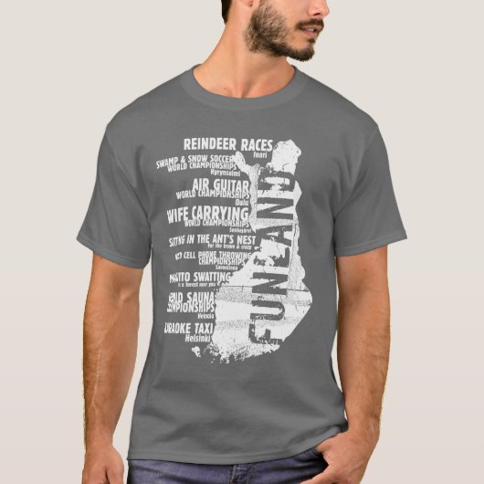 T - Shirt Finnlands Funland Listen-4 (Vorderseite)