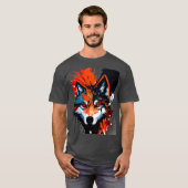 T - Shirt Fire Wolf (Vorne ganz)