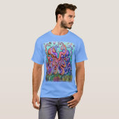T - Shirt "Fishing Fun Art" (Vorne ganz)