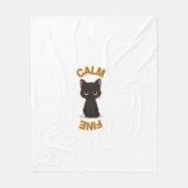 T-Shirt Fleecedecke (Vorderseite)