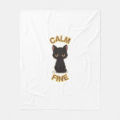 T-Shirt Fleecedecke (Vorderseite)