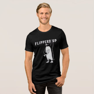 T - Shirt "Flippers Up" - Tech Rebellion Grafik-T-