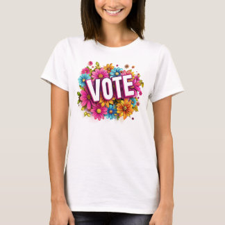 T - SHIRT "Floral Pink"