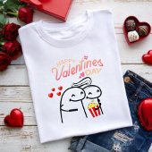 T-shirt Flork meme happy valentine's day
